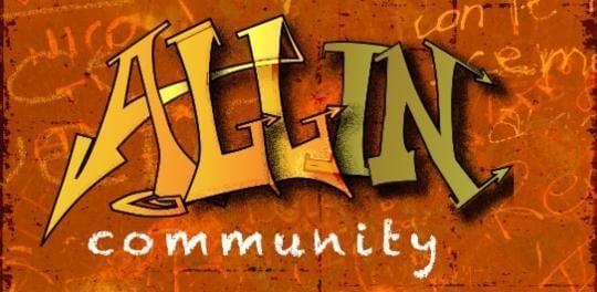 All in Community logo