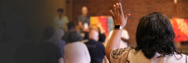 Laity Hand Worship